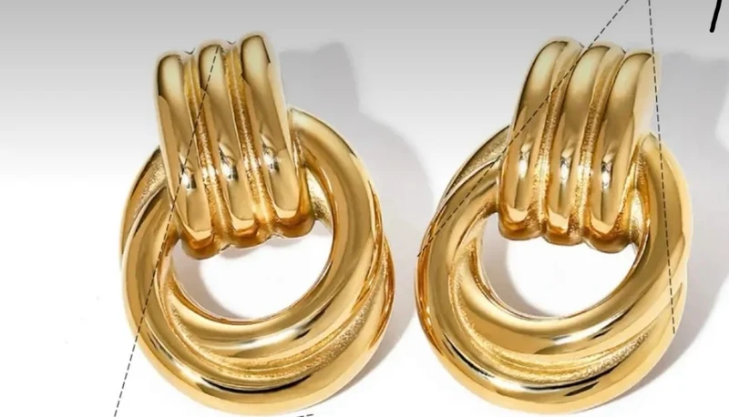 Double Knot Earrings