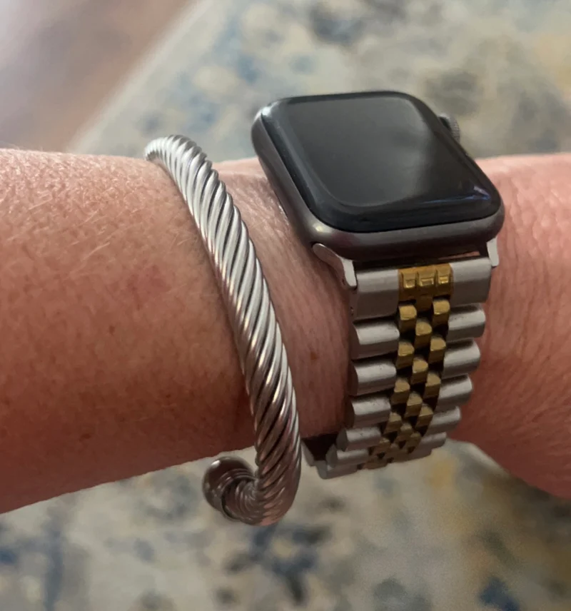 Twisted Silver Cuff Bracelet