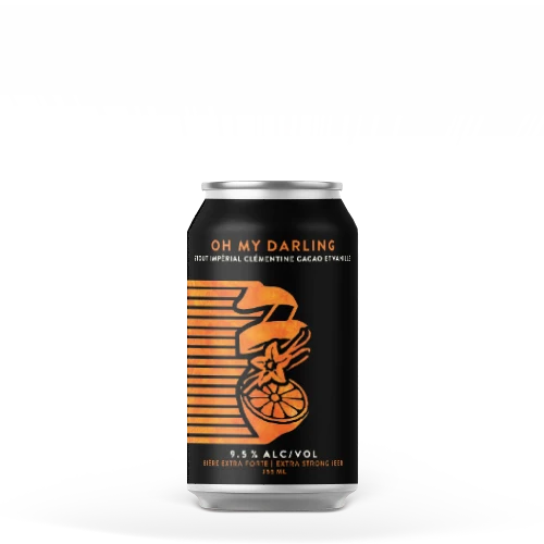 Stout Impérial clémentine, cacao et vanille