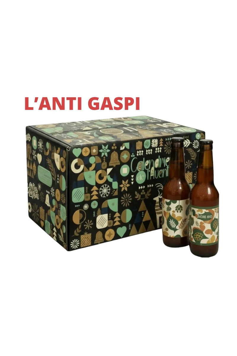 Calendrier de l'Avent Bières ANTI-GASPI