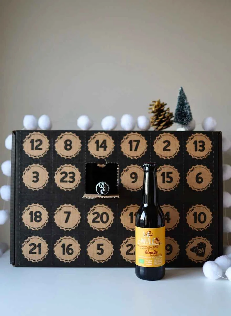 Calendrier de l'Avent Bières BIO
