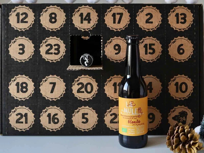 Calendrier de l'Avent Bières BIO