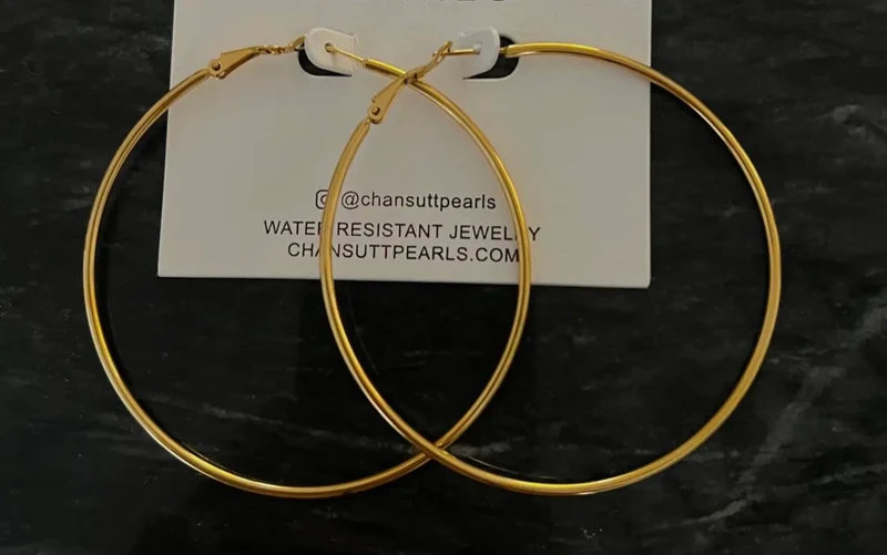 XL Gold Hoops