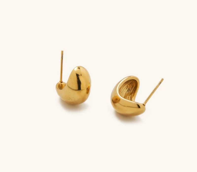 Tear Drop Hoops