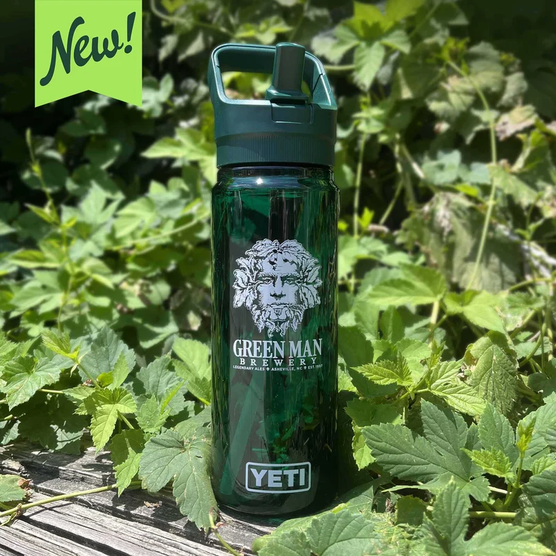 Green Man Yeti® Water Bottle