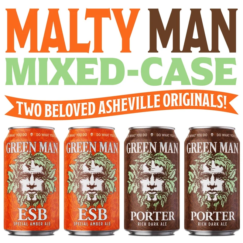 Green Man Malty Man Case