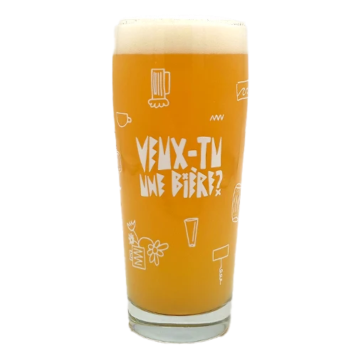 Verre Bilbao - Veux-tu une bière?