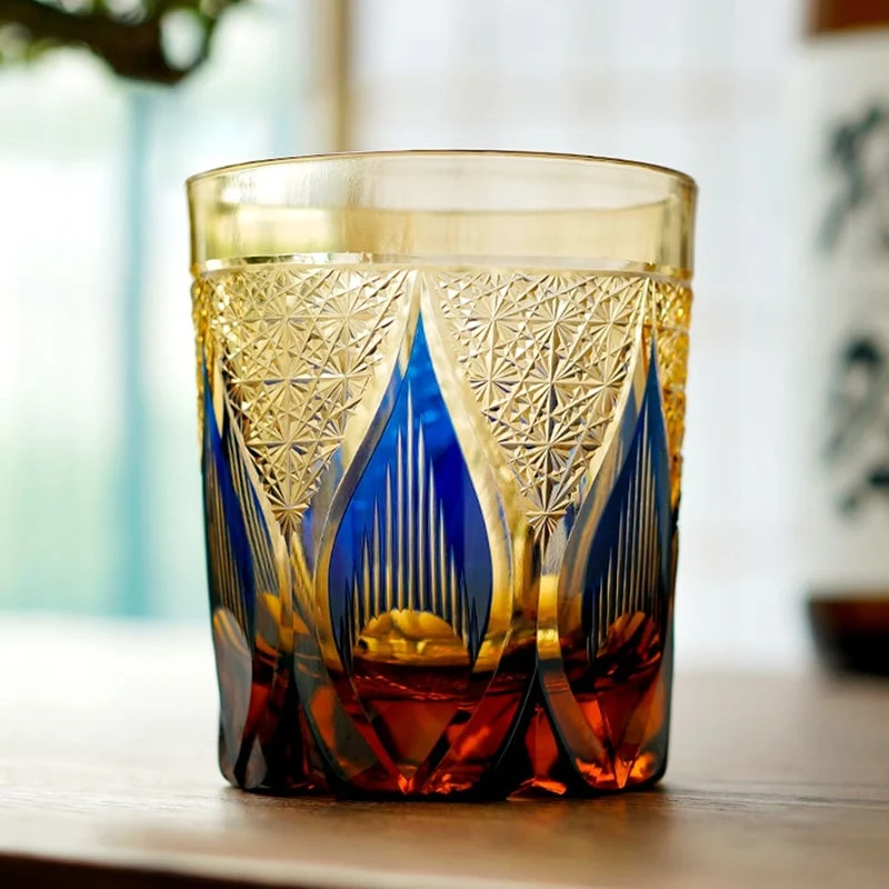 Verre en Cristal Soufflé