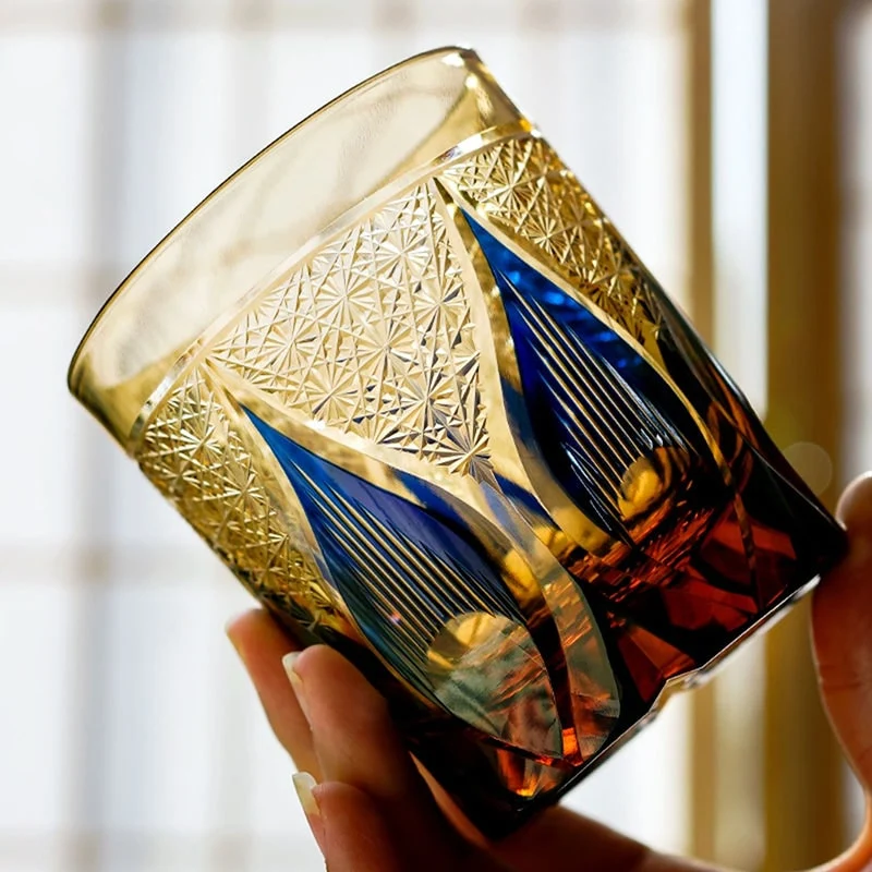 Verre en Cristal Soufflé