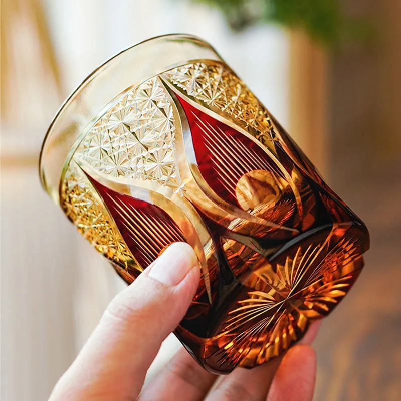 Verre en Cristal Soufflé
