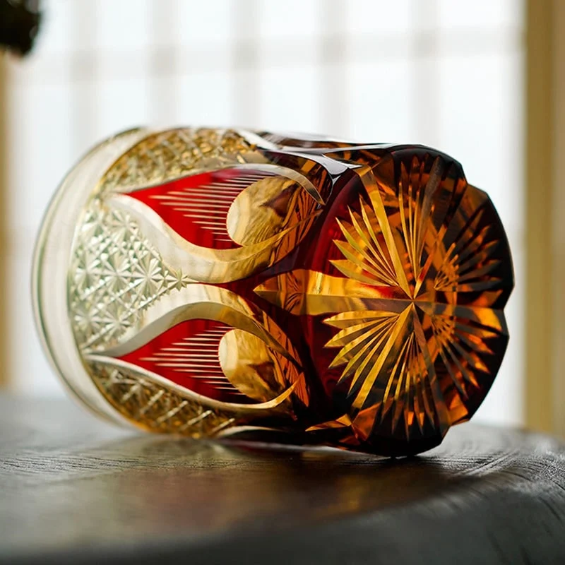 Verre en Cristal Soufflé