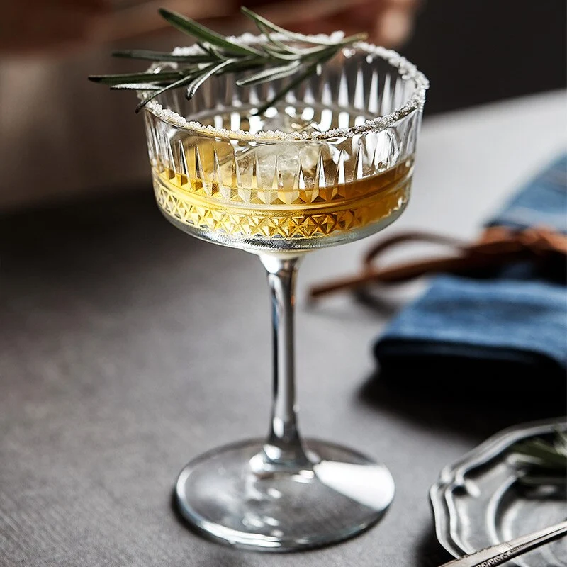 Verre à Cocktail Ciselé [Cristal]