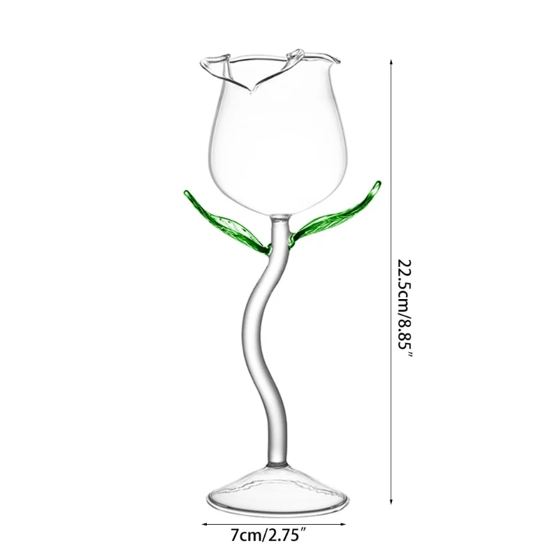Verre Cocktail Fleur [Cristal]
