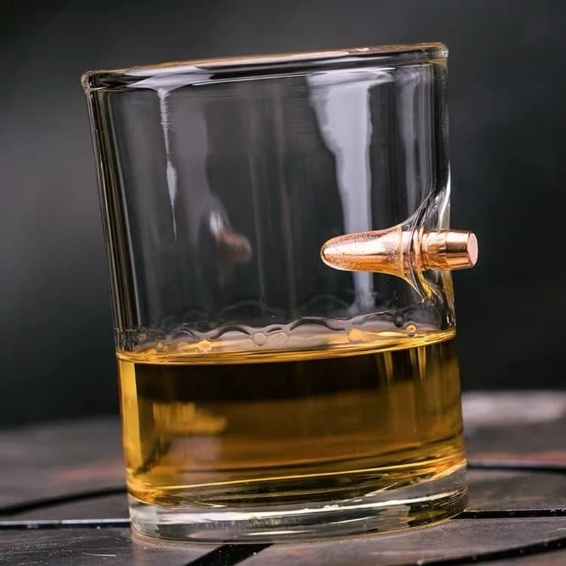 Verre Whisky avec Balle