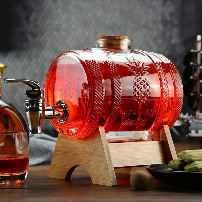 Tonneau Alcool en Verre