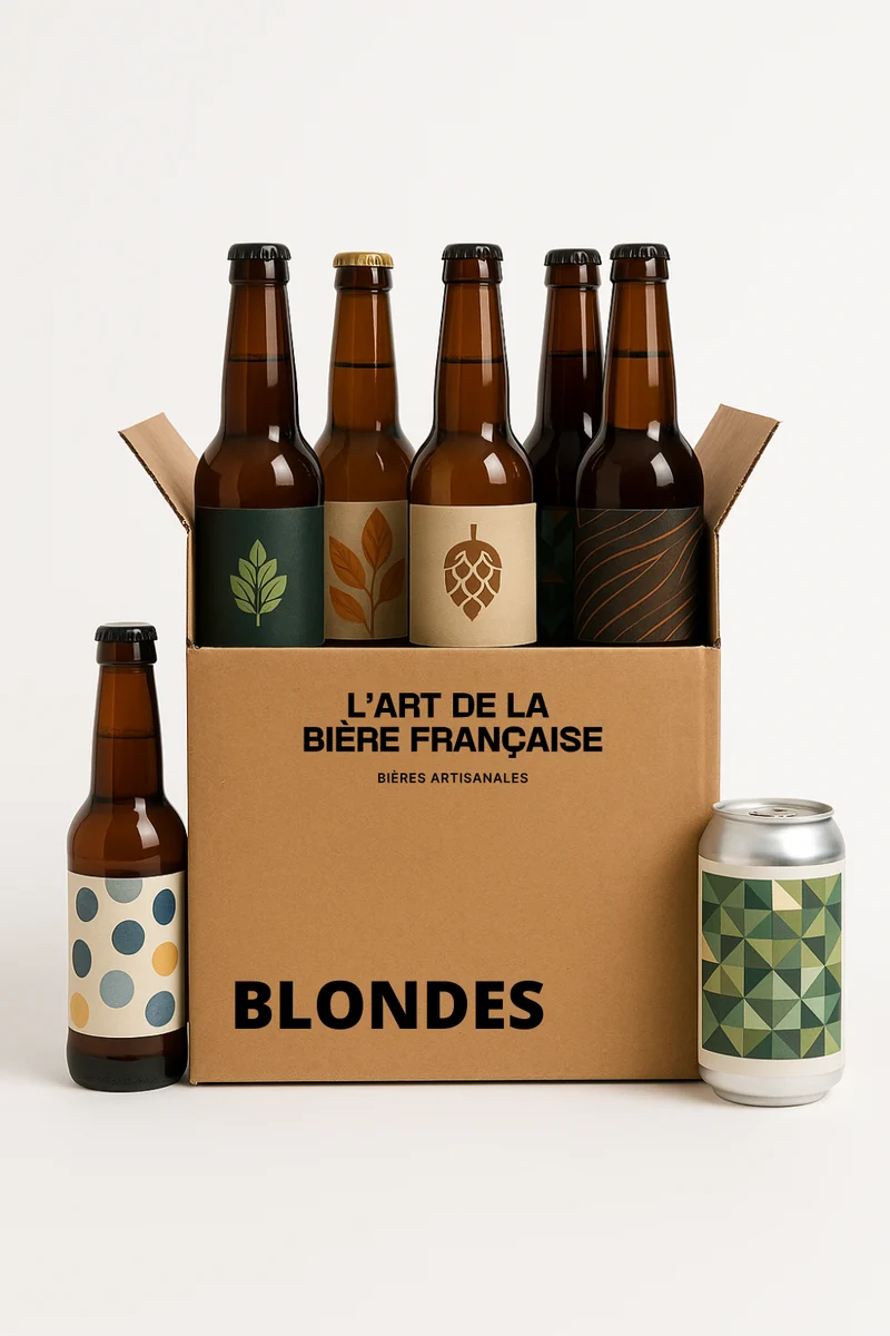 Coffret Bières Blondes Artisanales