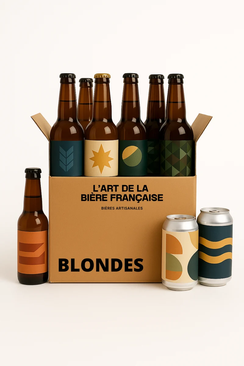 Coffret Bières Blondes Artisanales