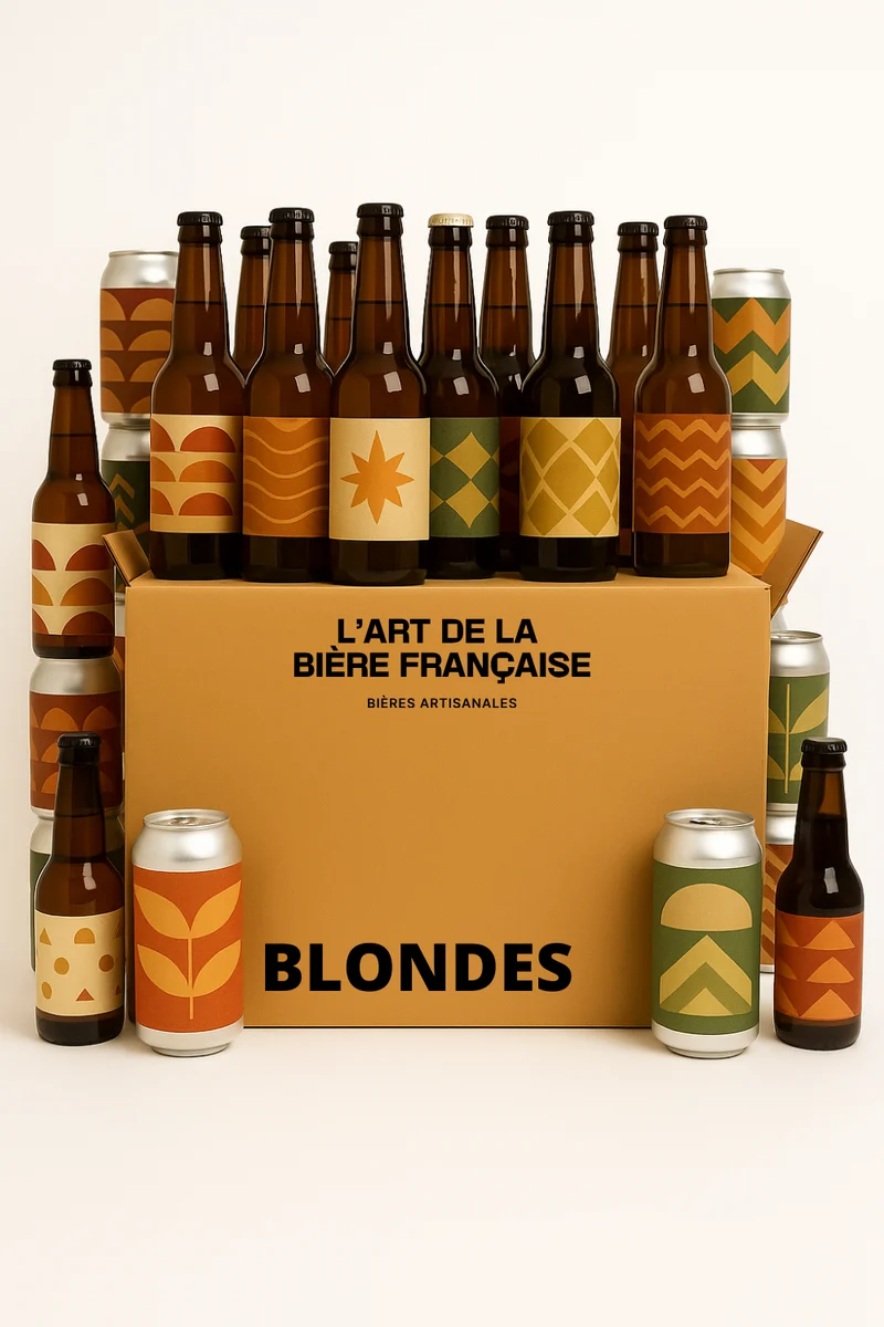Coffret Bières Blondes Artisanales