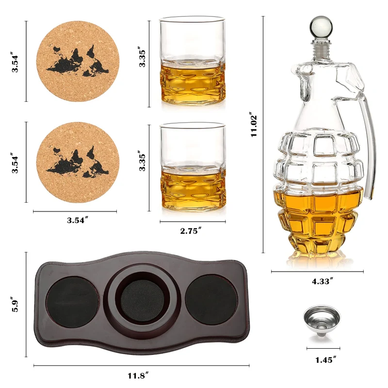 Ensemble Carafe & Verre à Whisky