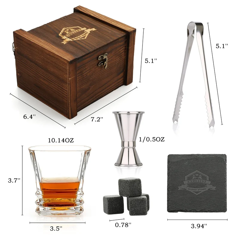 Coffret Verres à Whisky [Cristal]