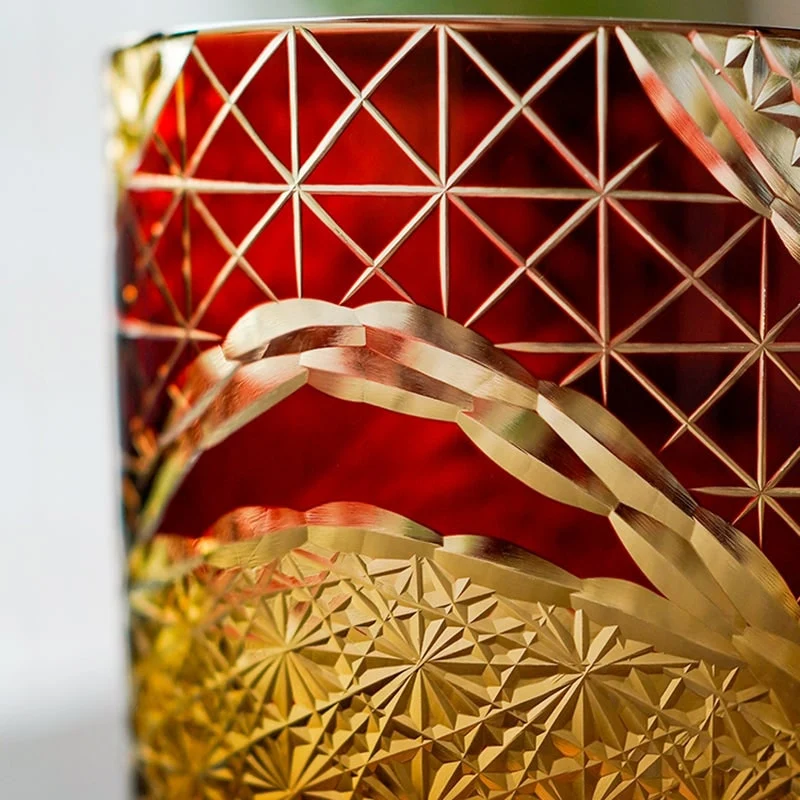 Verre à Whisky Japonais Ciselé