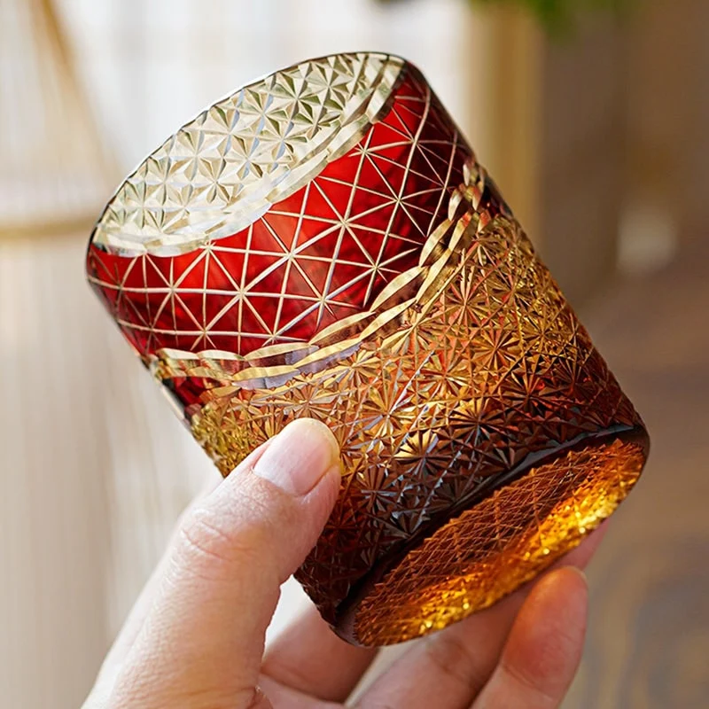 Verre à Whisky Japonais Ciselé