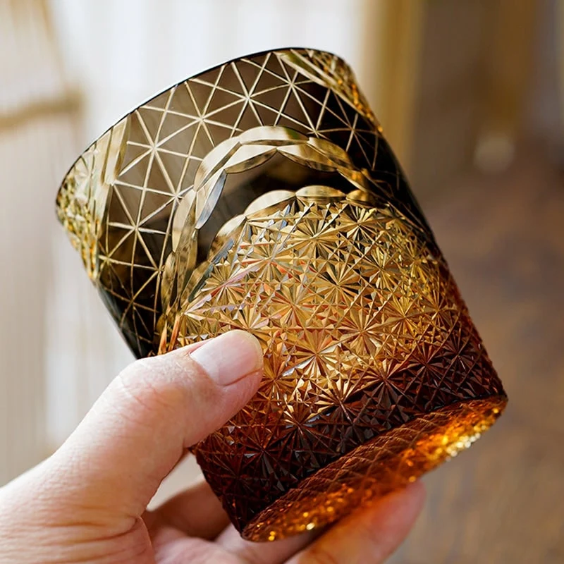 Verre à Whisky Japonais Ciselé