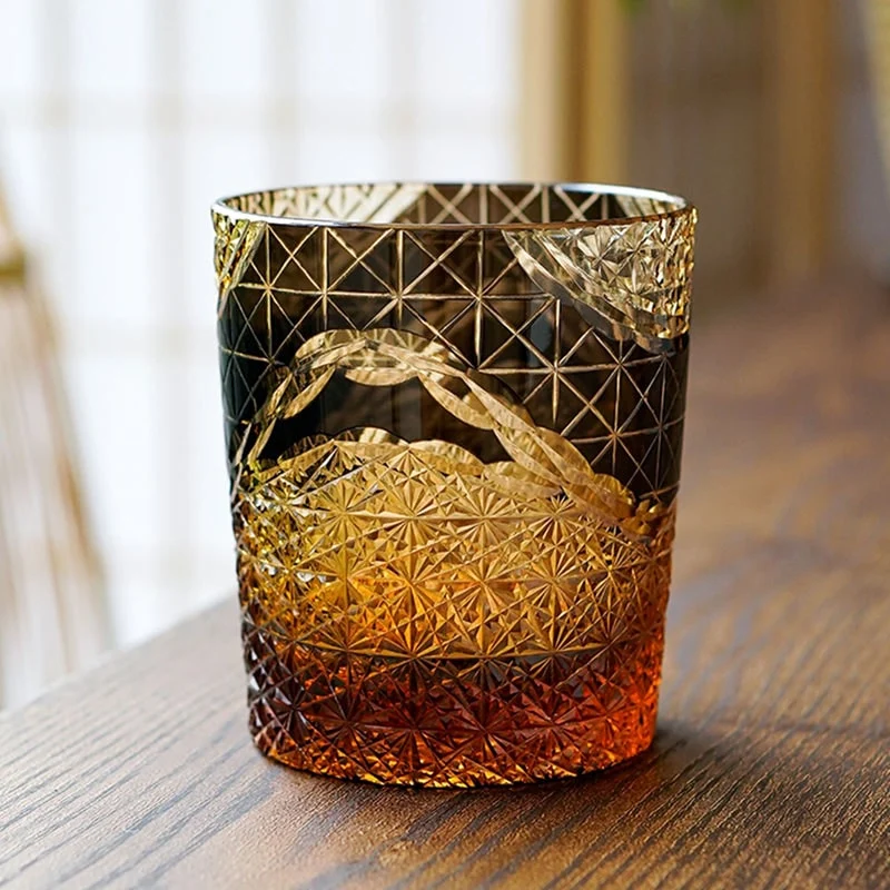 Verre à Whisky Japonais Ciselé