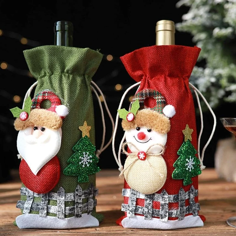 Couverture de Bouteille Noël