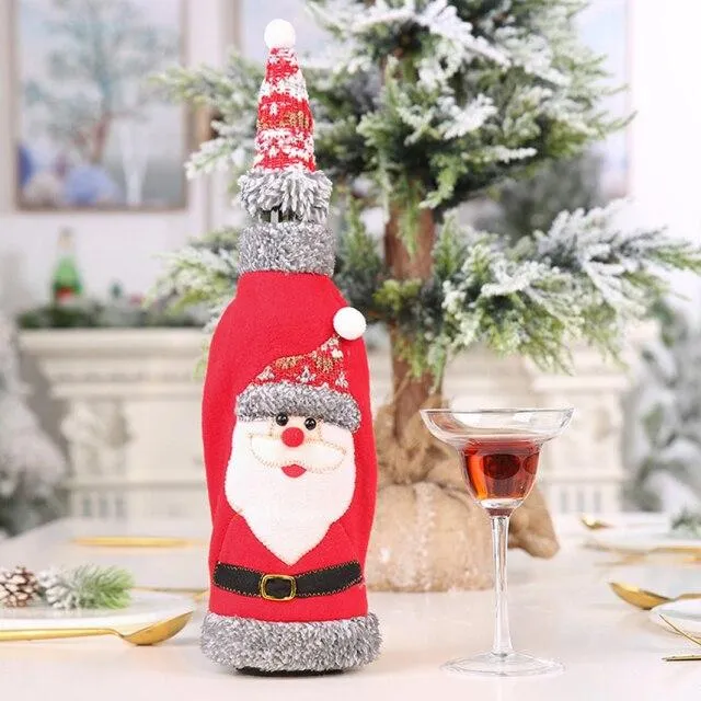 Couverture de Bouteille Noël