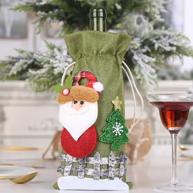 Couverture de Bouteille Noël