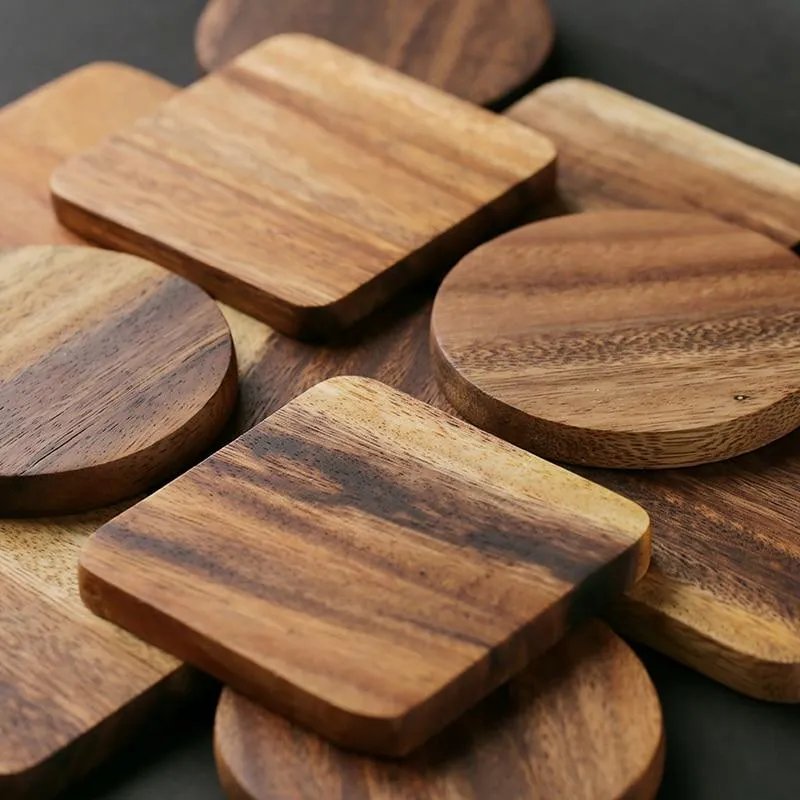 Dessous de Verre en Bois