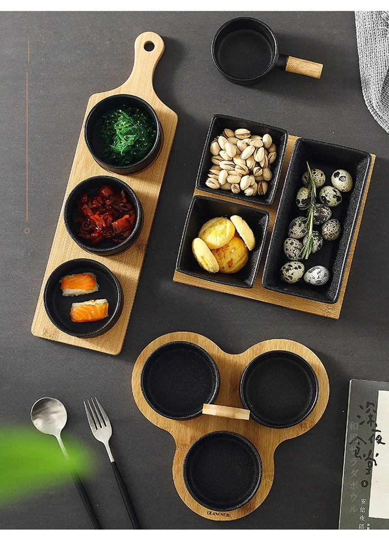 Plateau Apéritif Noir