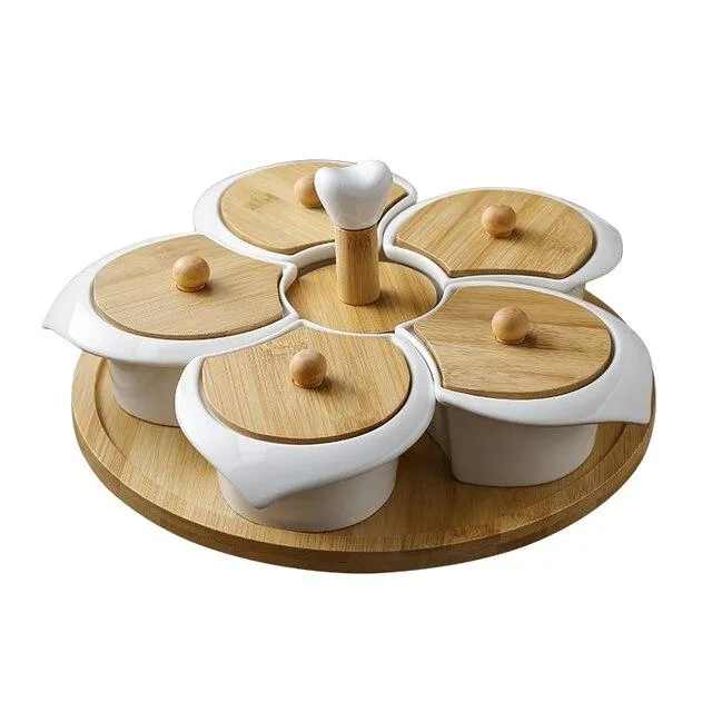 Service Apéritif Tournant [Porcelaine]