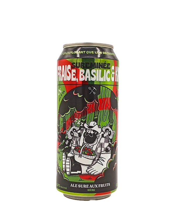 SureMinée - Fraise Basilic Kiwi