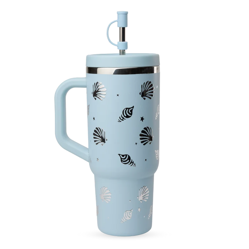 Travel Cup isotherme - Evasion Pastel Bleu