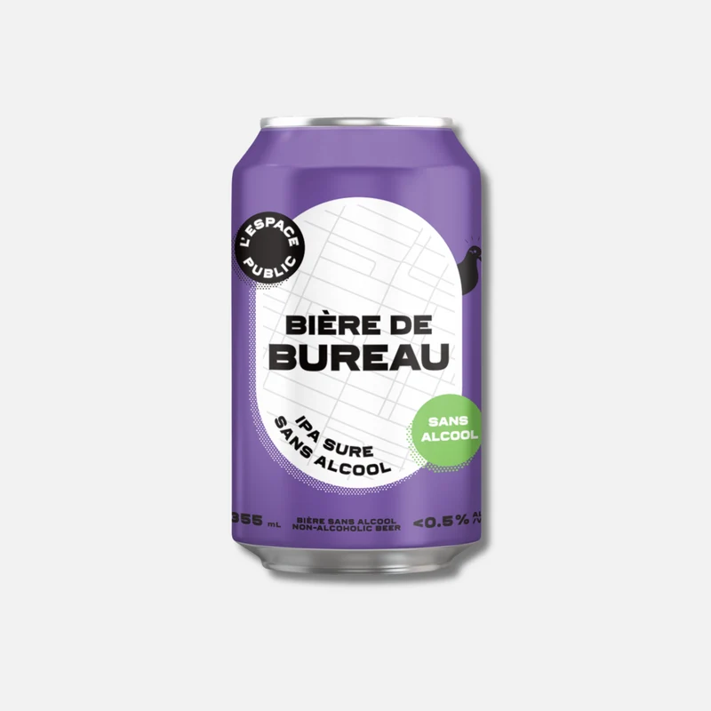 Espace Public - Bière de Bureau - IPA sure sans alcool