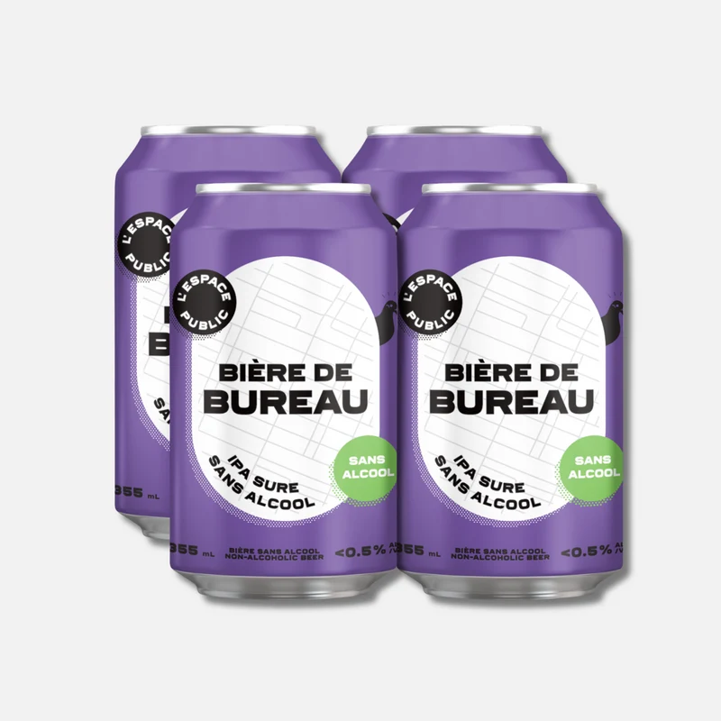 Espace Public - Bière de Bureau - IPA sure sans alcool