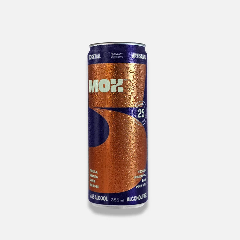 Mox 5 - Tequila, ananas, sauge et sel rose