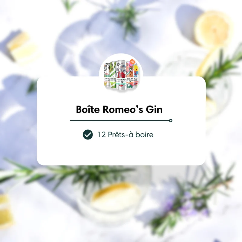 Boîte Romeo's Gin