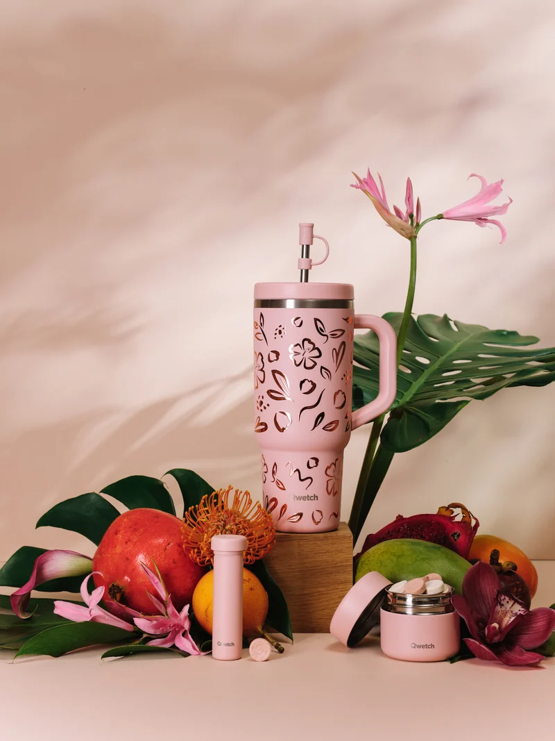 Travel Cup isotherme - Moani Pastel Rose