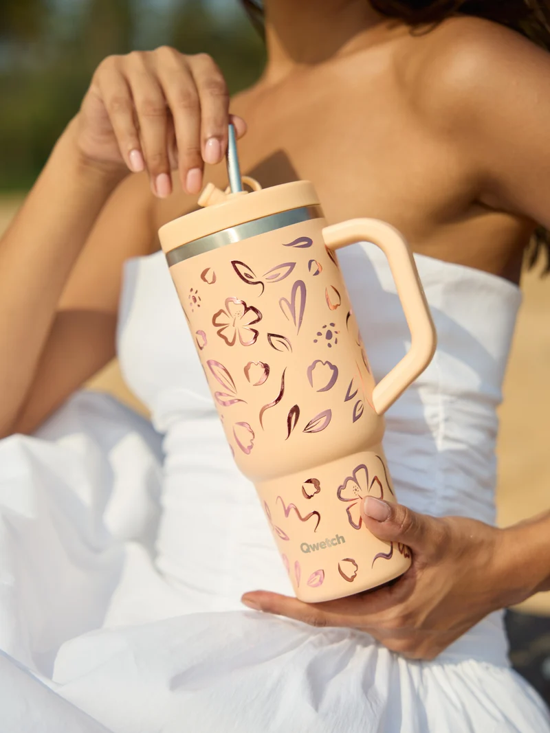 Travel Cup isotherme - Moani Pastel Abricot