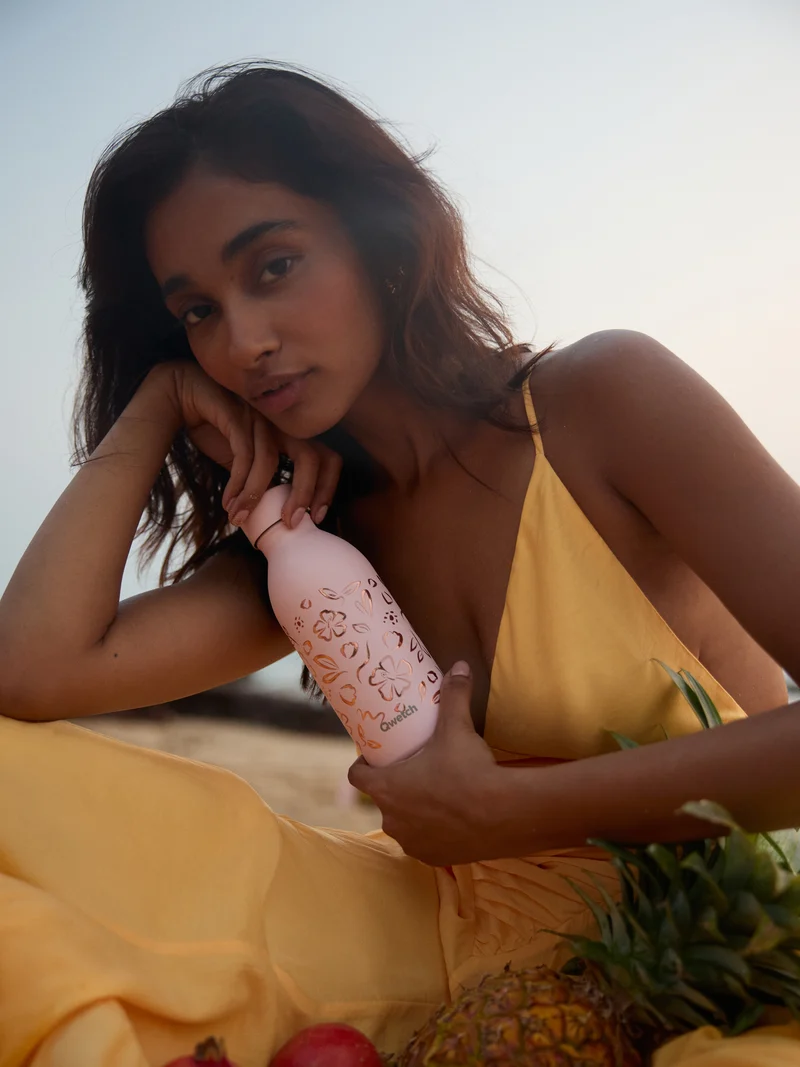Bouteille isotherme - Icon Moani Pastel Abricot