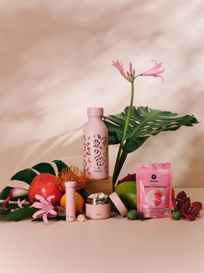 Bouteille isotherme - Icon Moani Pastel Rose