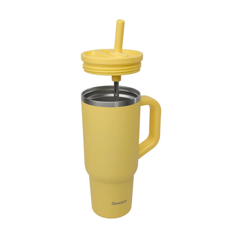 Travel Cup isotherme bouchon étanche - Pastel Citron