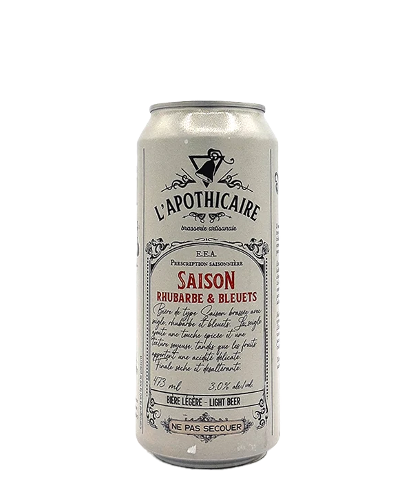 Saison rhubarbe et bleuets