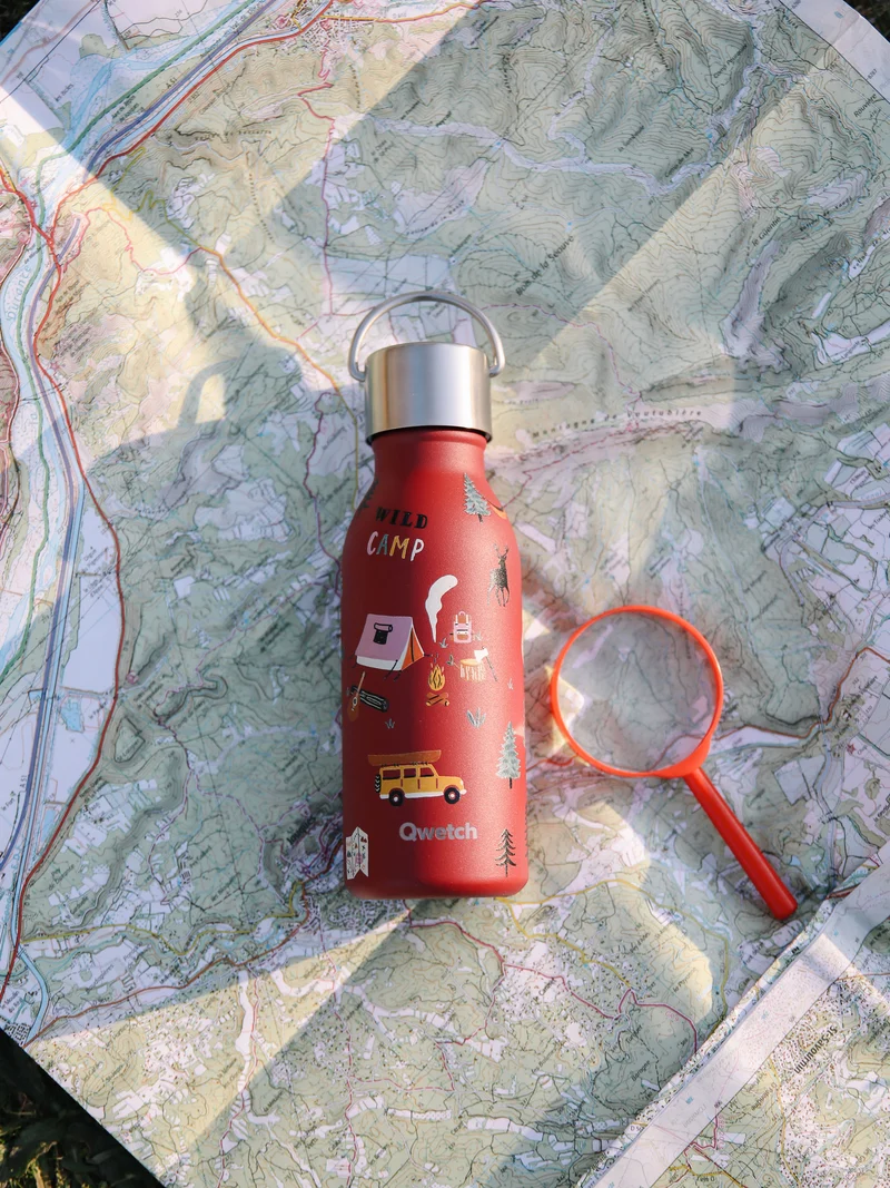 Bouteille isotherme - Kids Yosemite Grenat