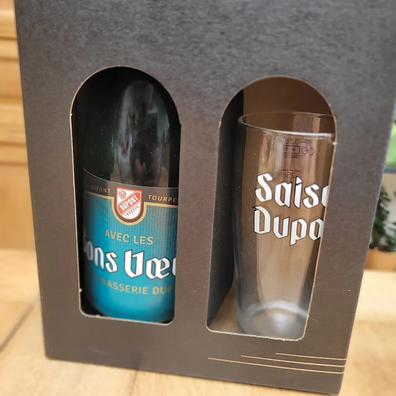 PROMO - Pack Brasserie Dupont - 1x75cl + 1 verre