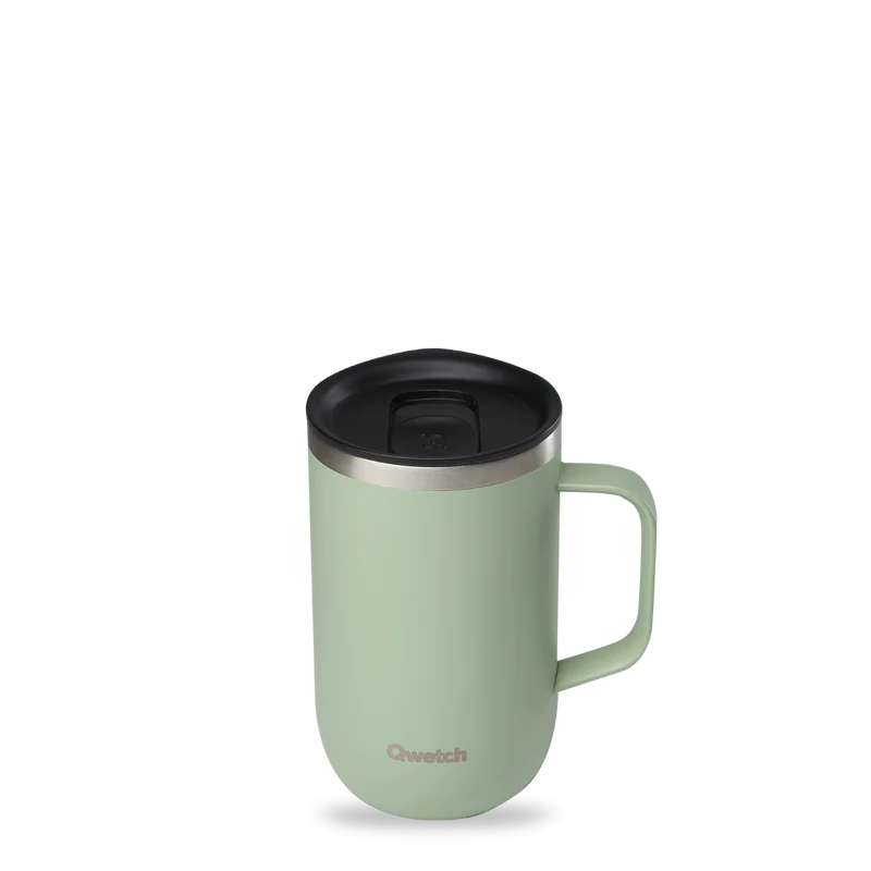 Mug Tisanière isotherme - Matt Tilleul