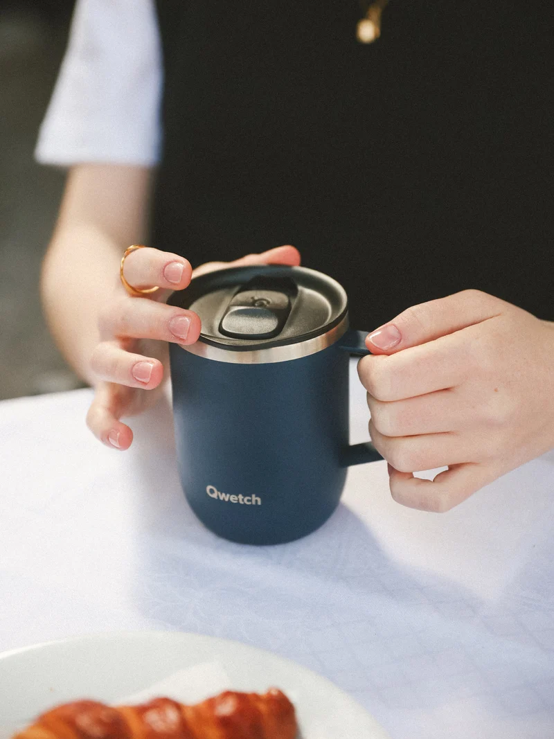 Mug isotherme - Matt Bleu Nuit